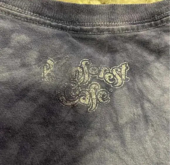 Vintage Rainforest Cafe The Mountain Tree Frog Tie-Dye Graphic T-Shirt - Picture 5 of 5